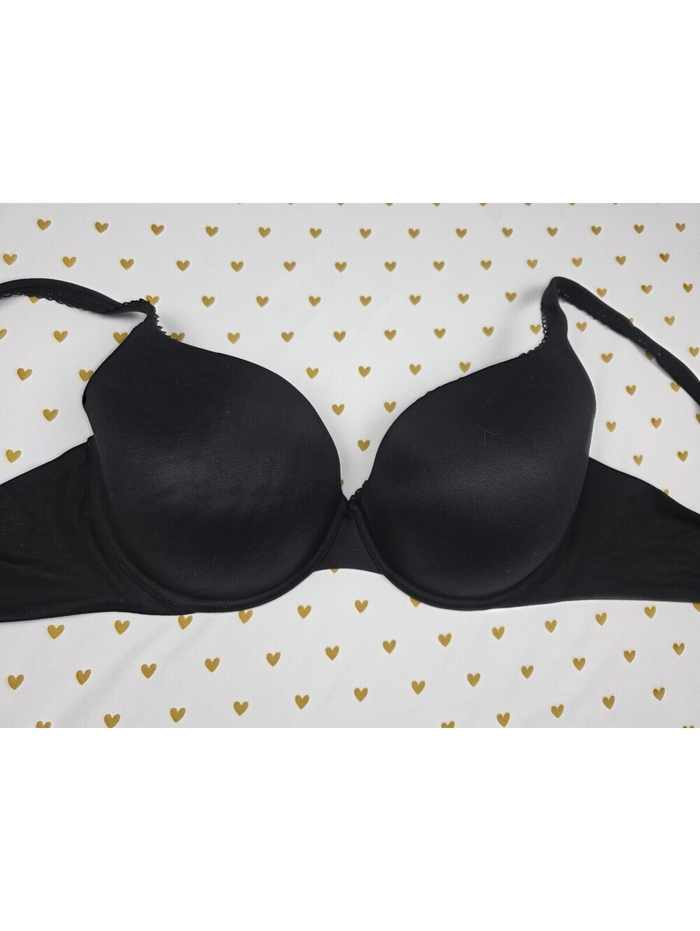 Victorias Secret Black Perfect Shape Bra 38DD
